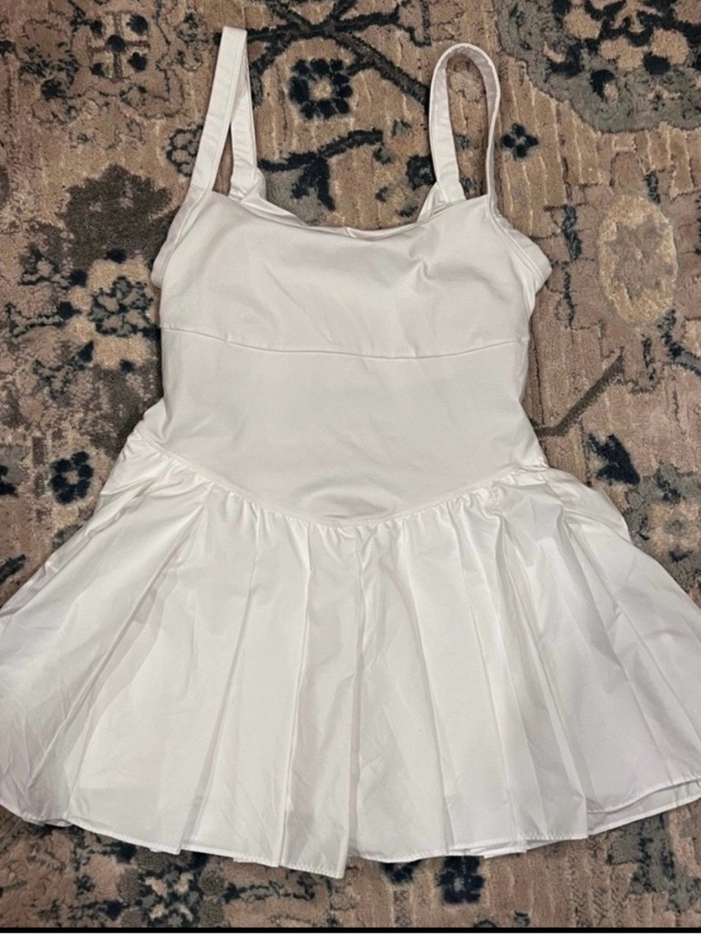 FP Movement by Free People White Pleated Tennis Skort